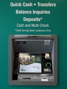 Deposit and Cash Dispensing ATM machine