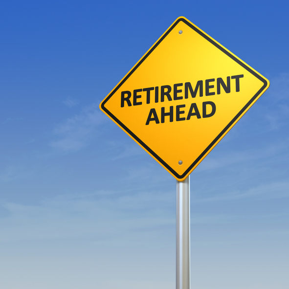 Road Warning Sign Retirement Ahead