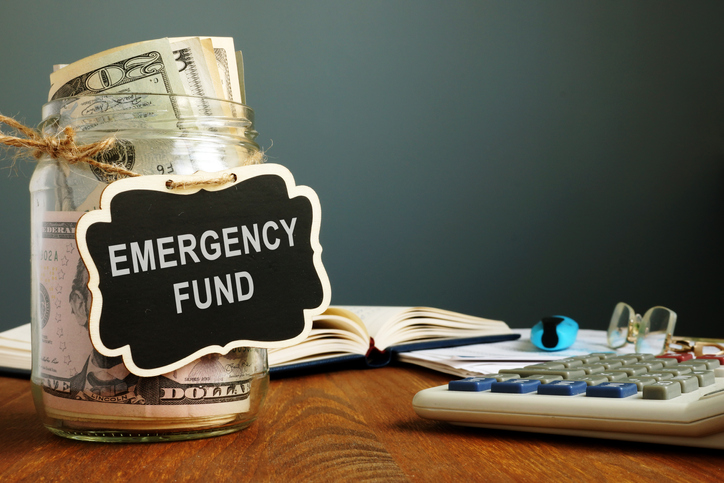 Create an emergency fund for unexpected events