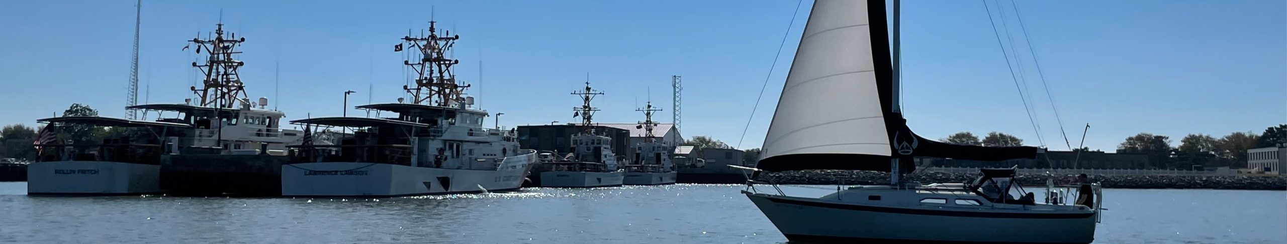 Coast Guard ships located in Cape May