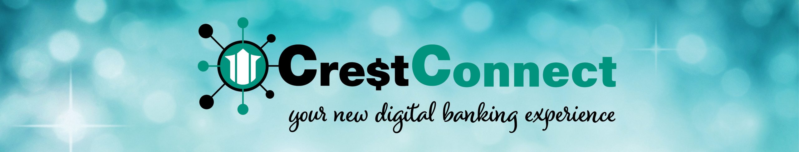 Cre$tConnect digital banking logo